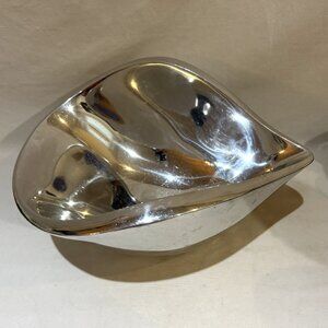 Nambe Bowl MT0617 Designed by Steve Cozzlion 2013 Aluminum Alloy